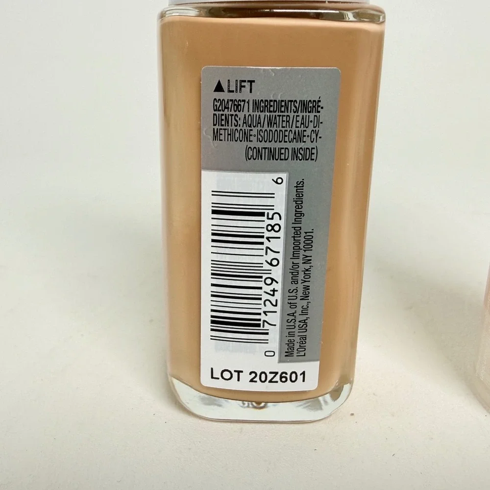 L'Oreal True Match W5 JOAH Crystal Glow FC050 Peptide Foundation Bundle New